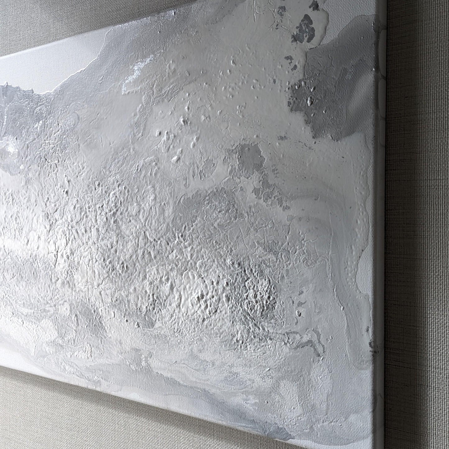 Fulid art 40×80– Monochrome Flow