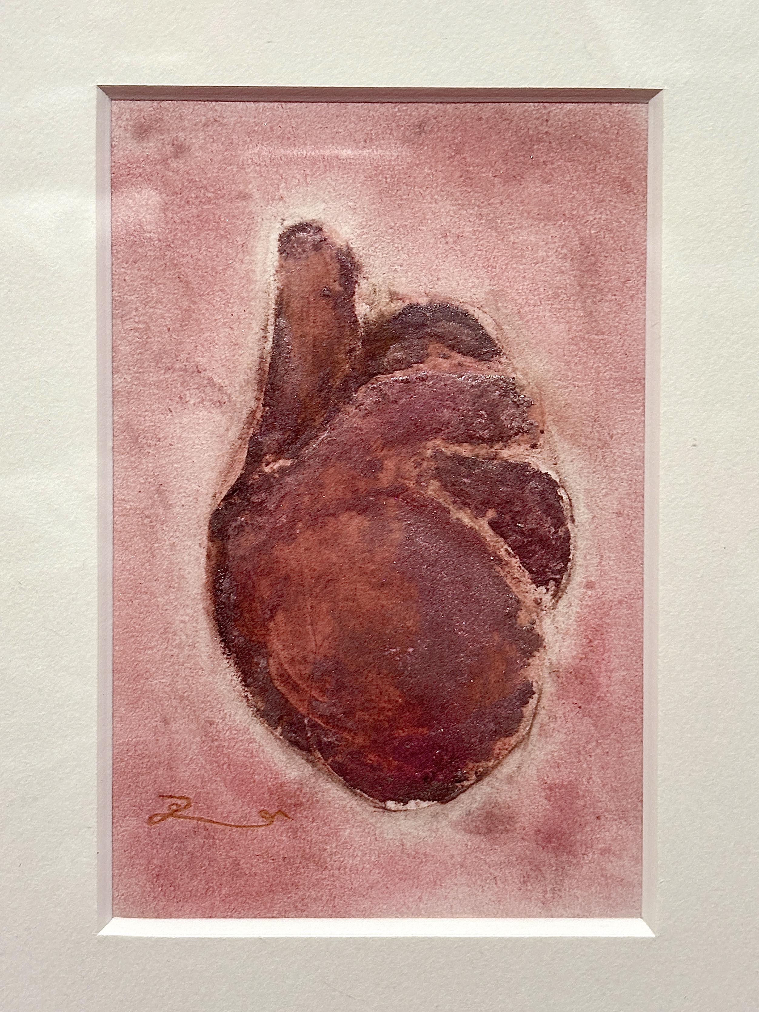 絵画の通販、購入ならFROM ARTIST/作品名：心臓/作家名：忍足ようこ