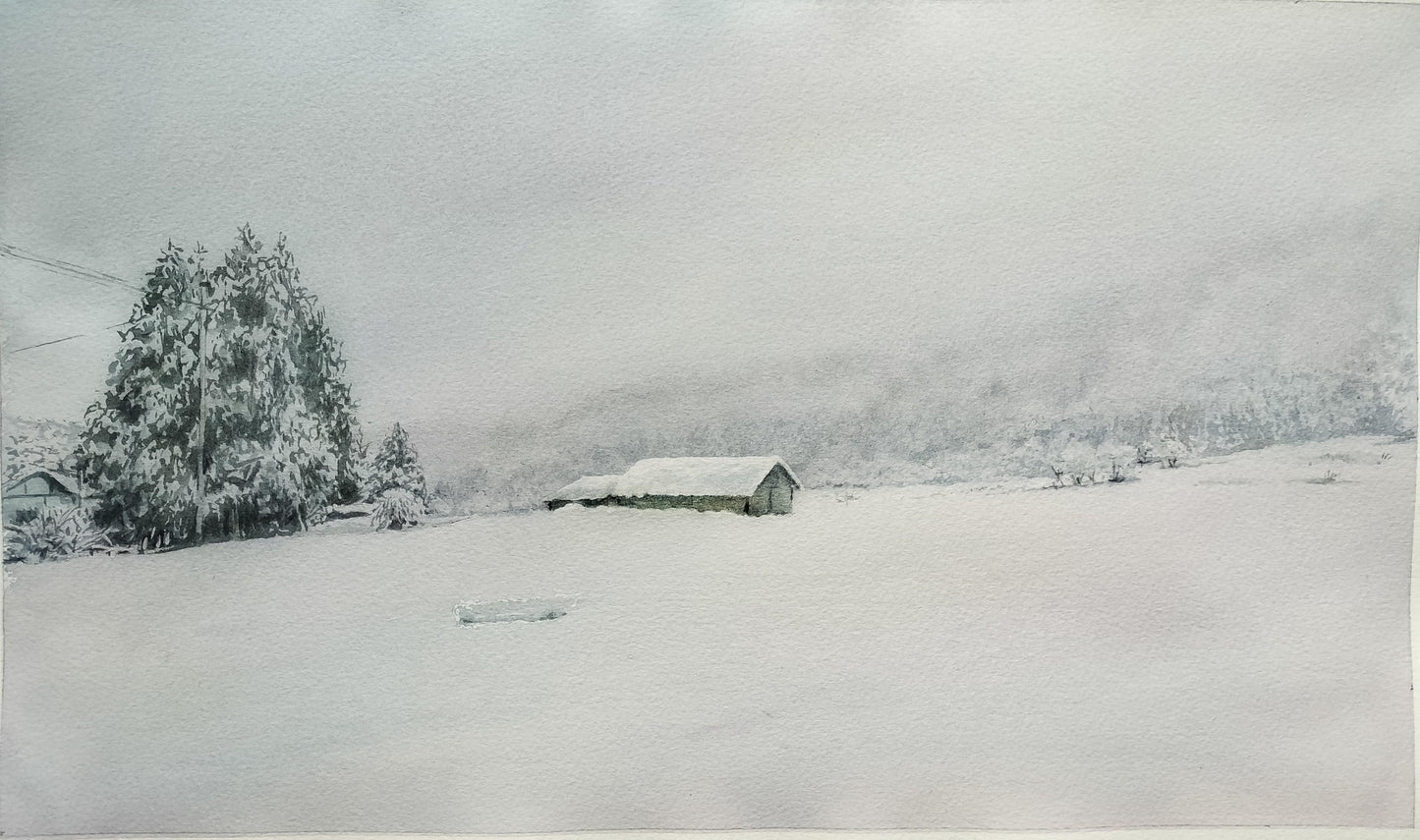 雄大な雪景色