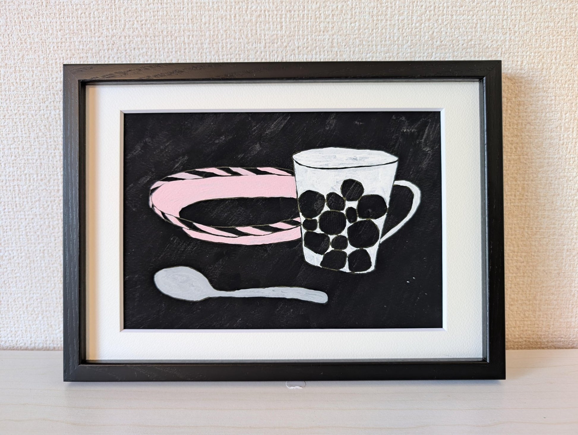 『a mug, a soup plate, and a spoon』 - FROM ARTIST