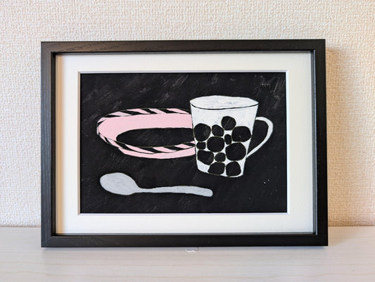 『a mug, a soup plate, and a spoon』 - FROM ARTIST