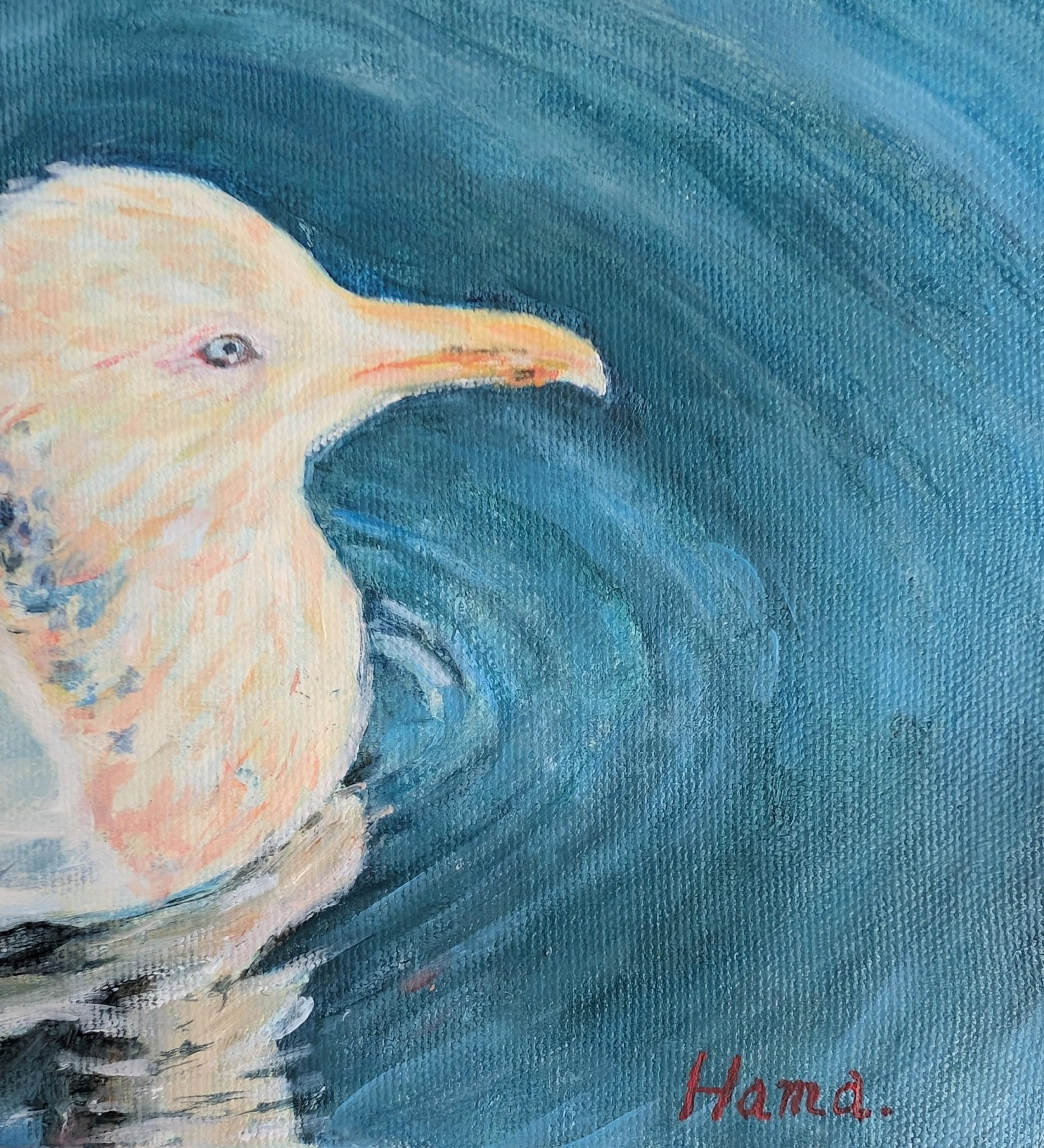 『東京のカモメ（A seagull in Tokyo）』 - FROM ARTIST