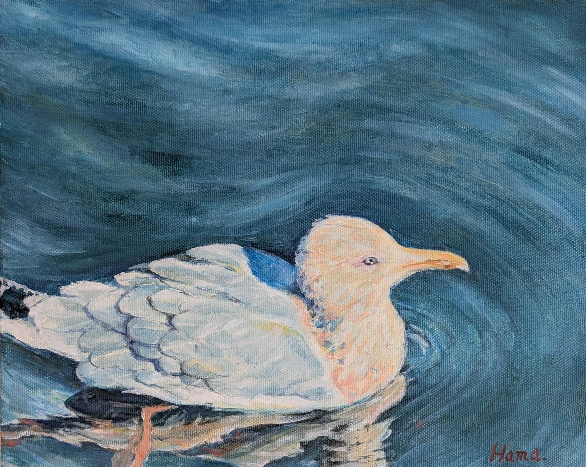 『東京のカモメ（A seagull in Tokyo）』 - FROM ARTIST