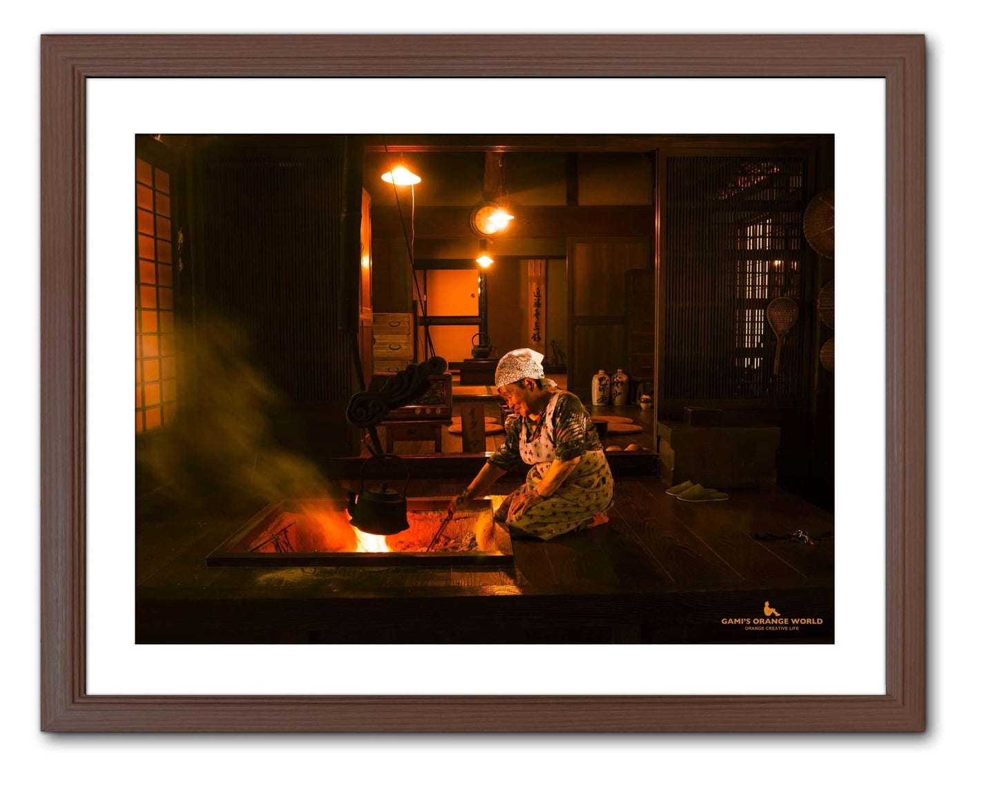 【額付アート写真/A3ノビ】GOOD OLD JAPANESE ORANGE（古き良き日本のオレンジ） - FROM ARTIST