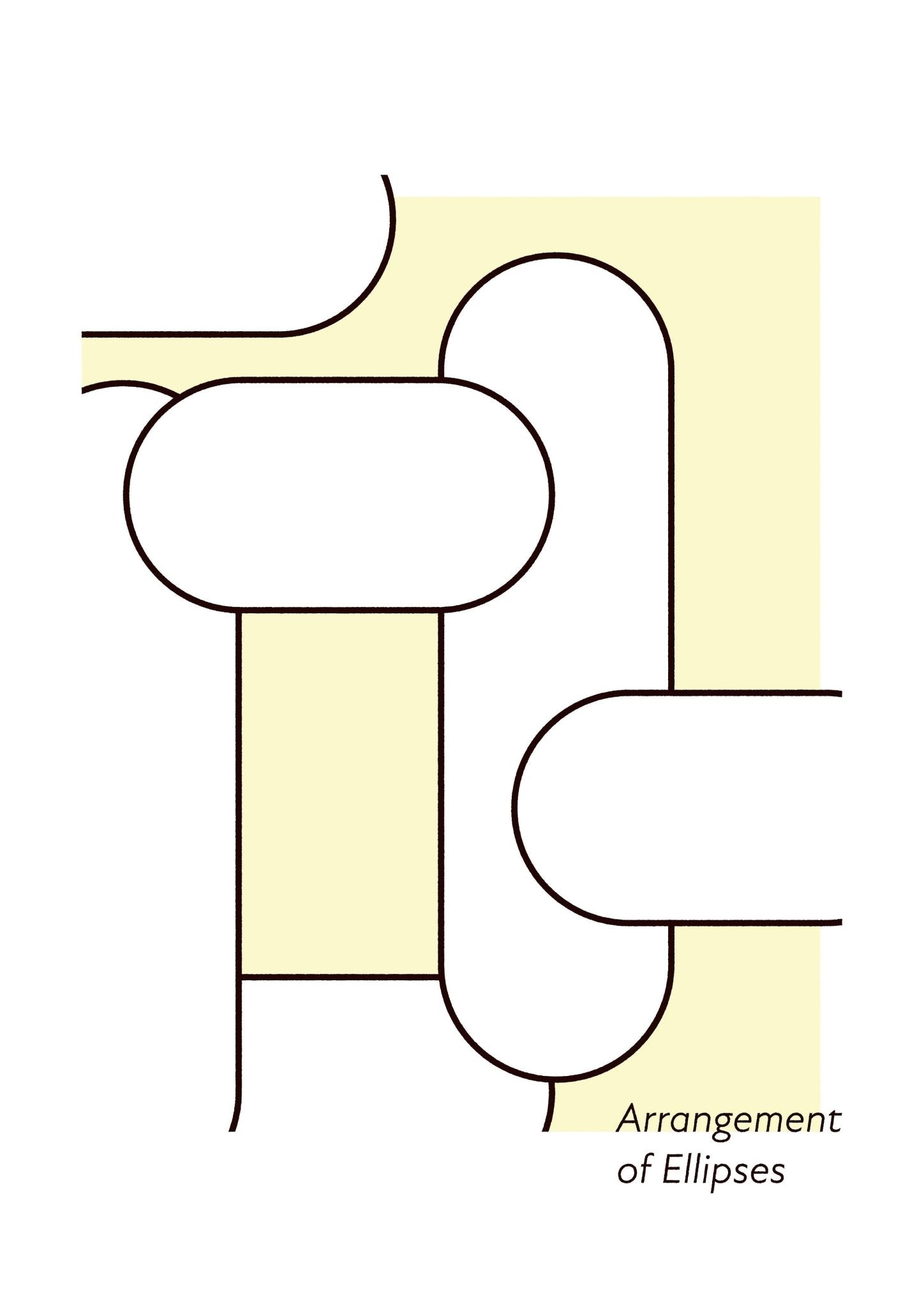 akf1263 Arrangement of Ellipses - FROM ARTIST