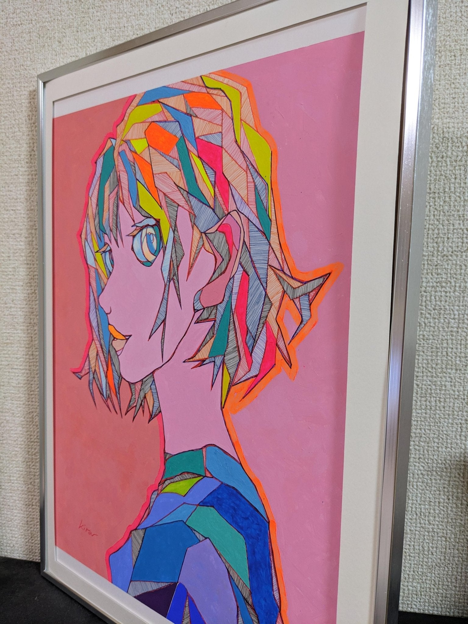 anime painting B - FROM ARTIST