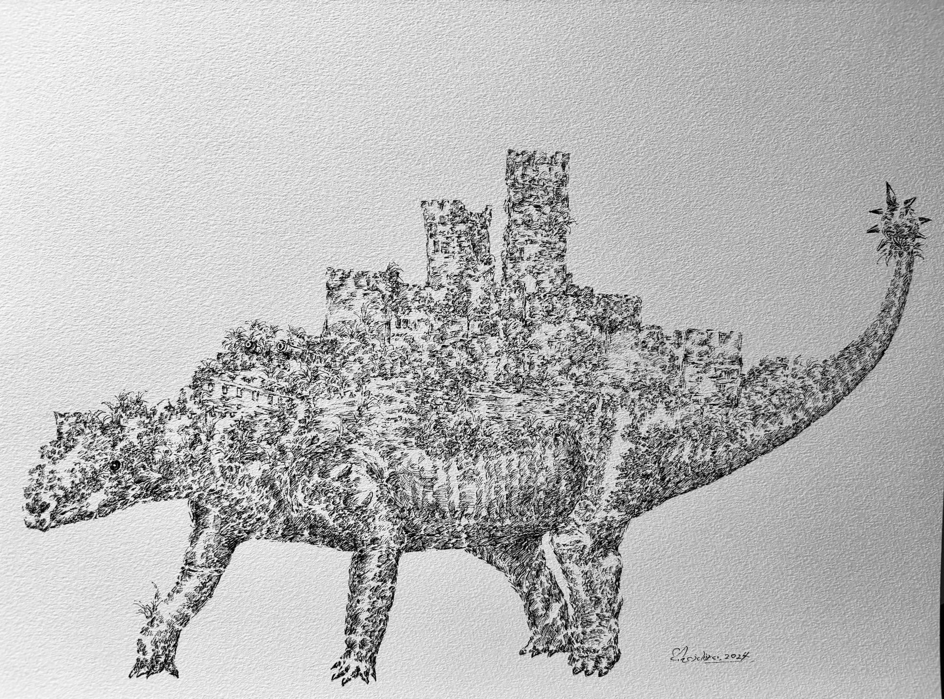 ankylosaurus - FROM ARTIST