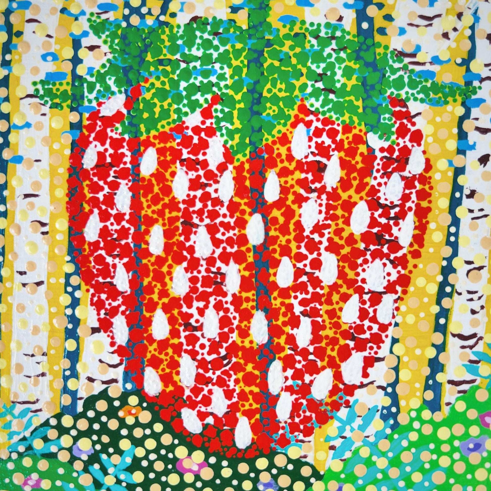 絵画の通販、購入ならFROM ARTIST/作品名:Berry Time -甘酸っぱい思い出-/作家名:カスミラン