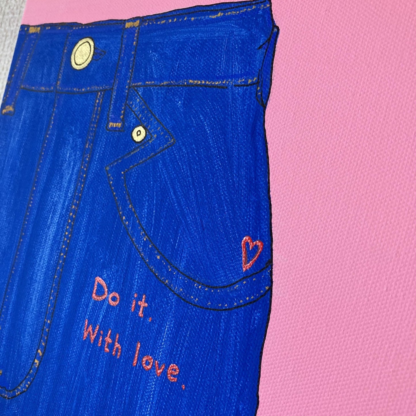 Do it with love. - FROM ARTIST