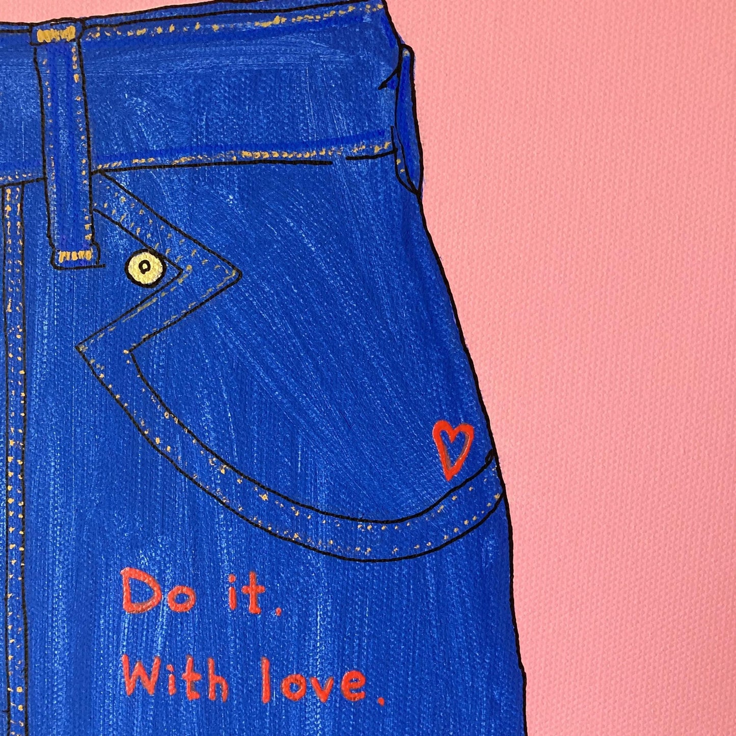 Do it with love. - FROM ARTIST