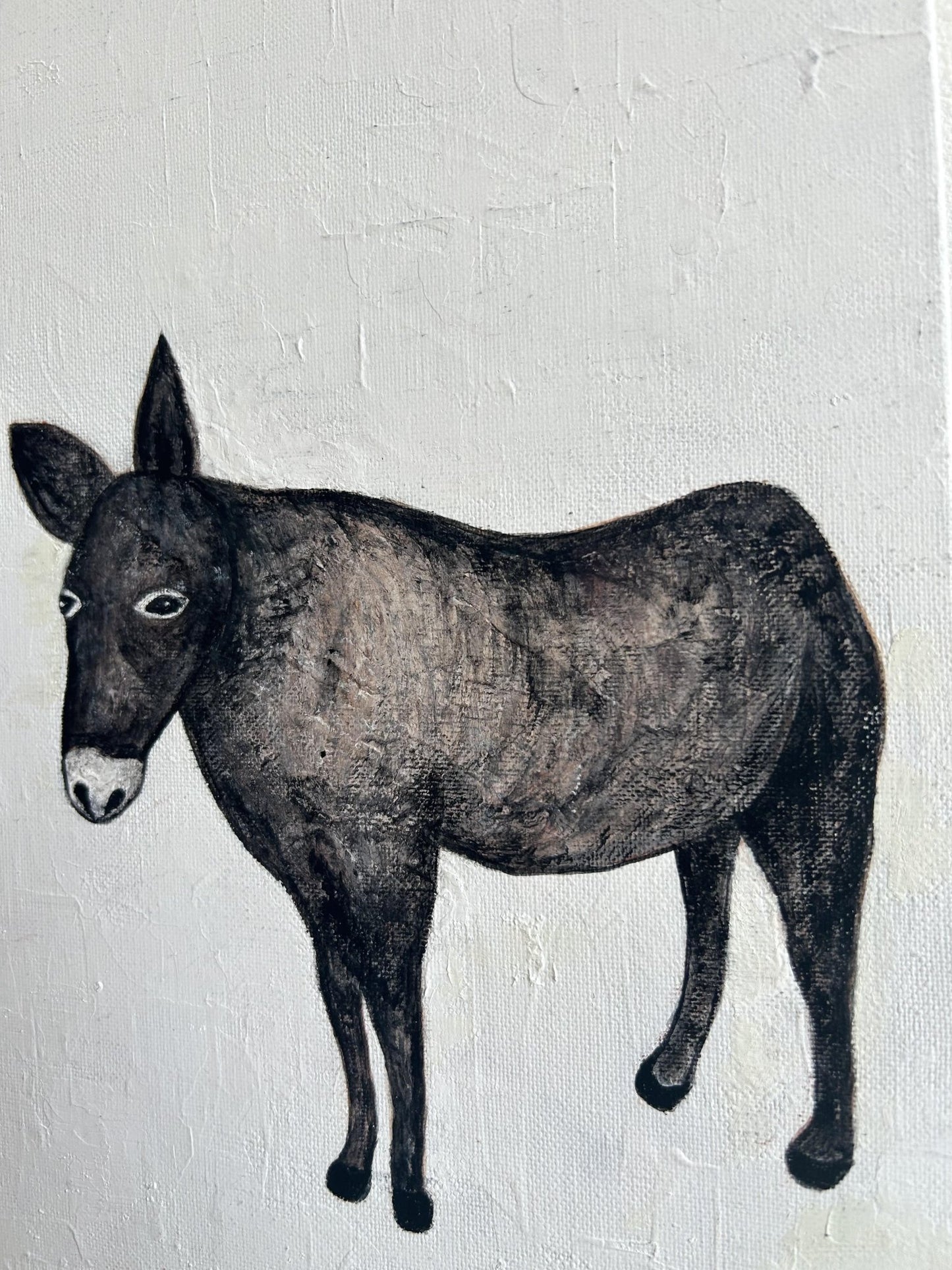 デイジーの尽力　アクリル画　F3号　キャンバス - FROM ARTIST