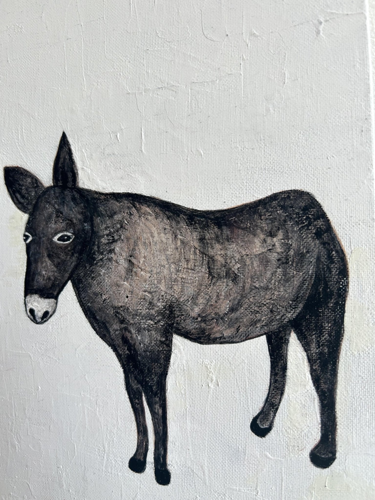 デイジーの尽力　アクリル画　F3号　キャンバス - FROM ARTIST