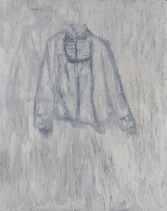 原画・油彩「白いブラウス」絵画・F30（73×91㎝）アート・キャンバス - FROM ARTIST