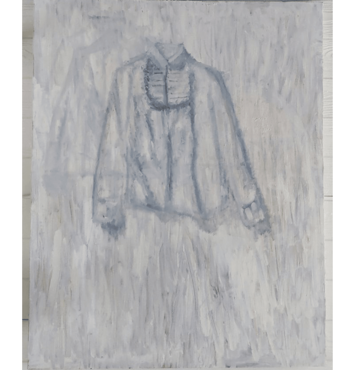 原画・油彩「白いブラウス」絵画・F30（73×91㎝）アート・キャンバス - FROM ARTIST