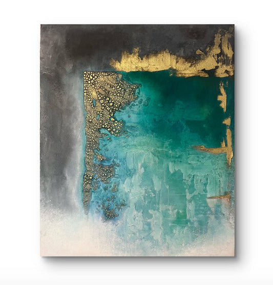 Hidden lake/gold stone - FROM ARTIST