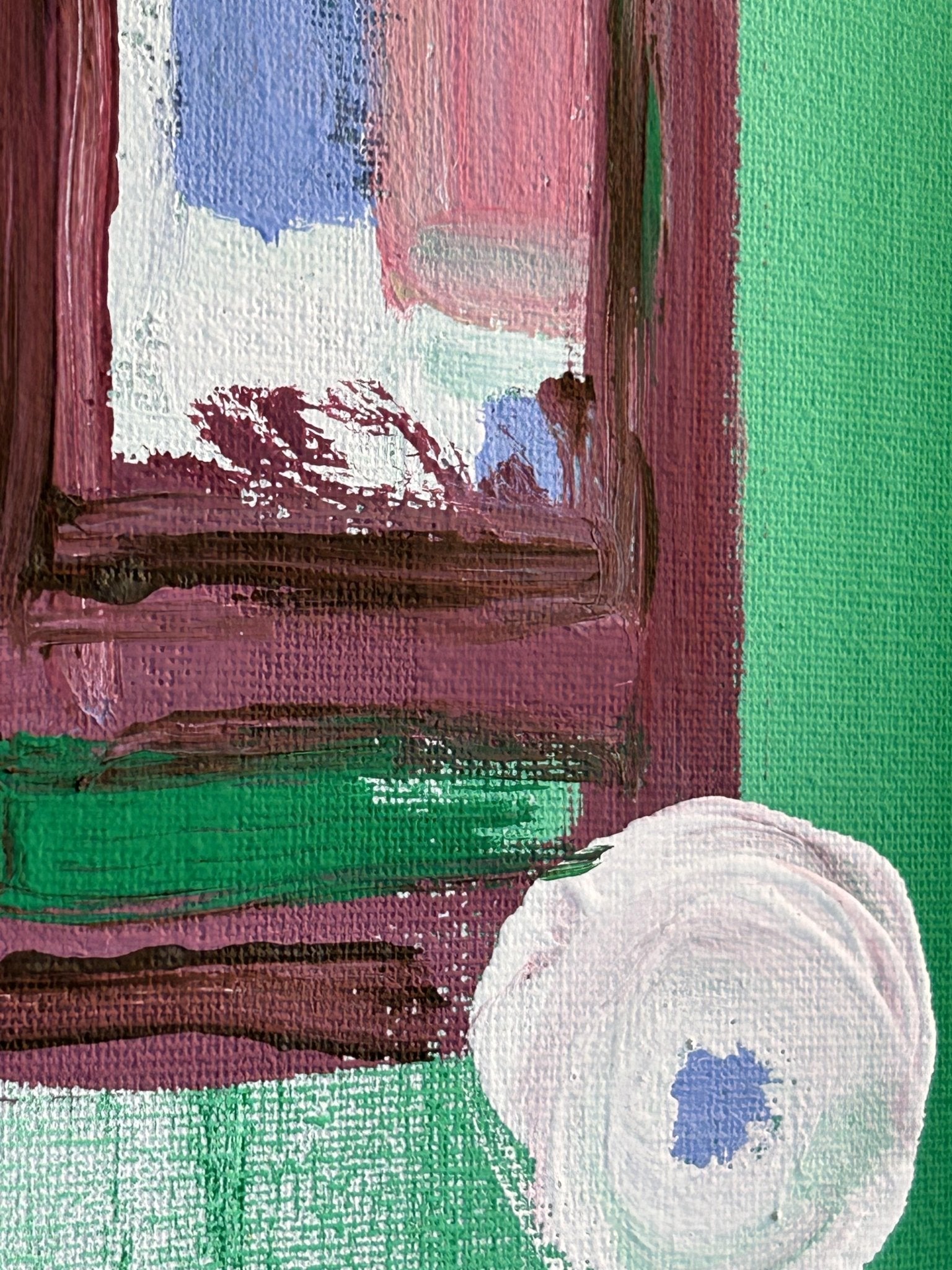 hydrangea and window - FROM ARTIST