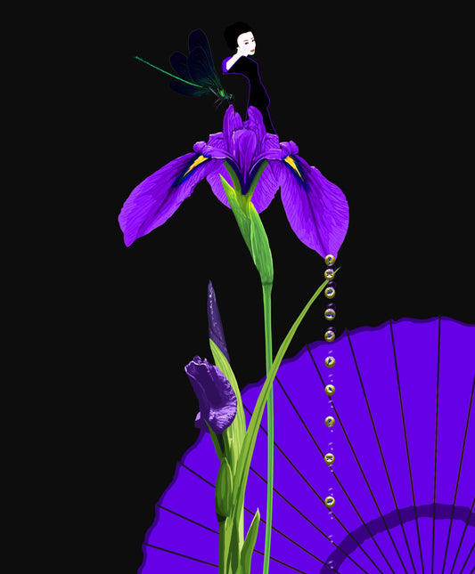 japanese iris - FROM ARTIST