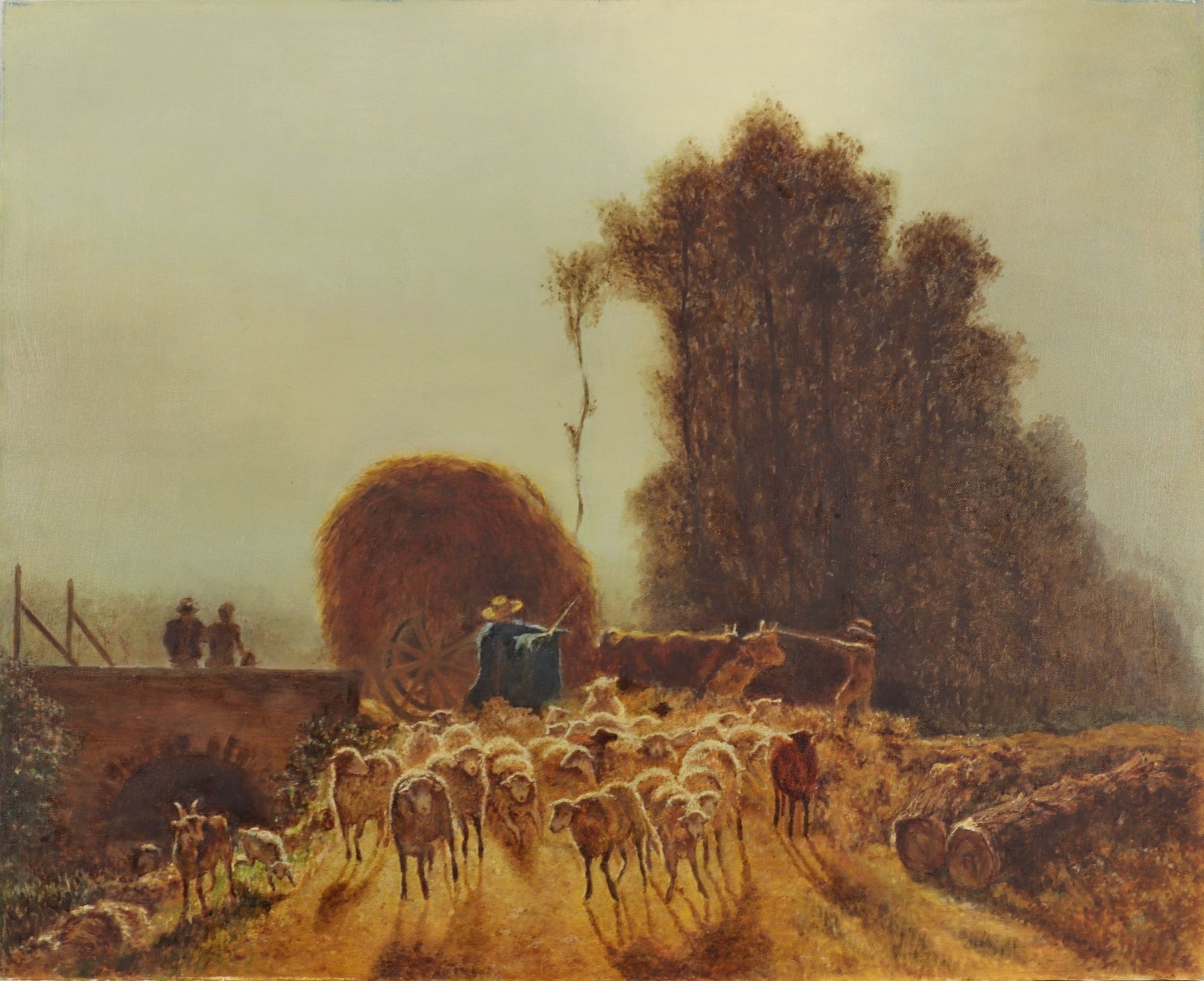 コンスタン・トロワイヨン《La Vallée（谷間）》 （1860～1865年頃）より - FROM ARTIST