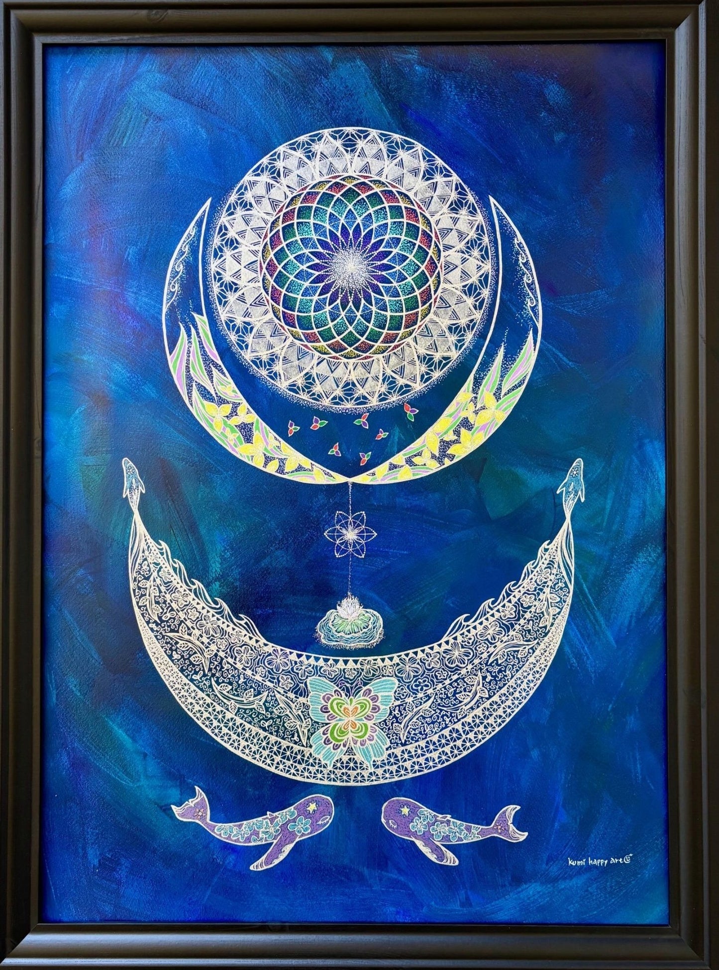 Meditation Art "クジラの方舟がやってくる" - FROM ARTIST