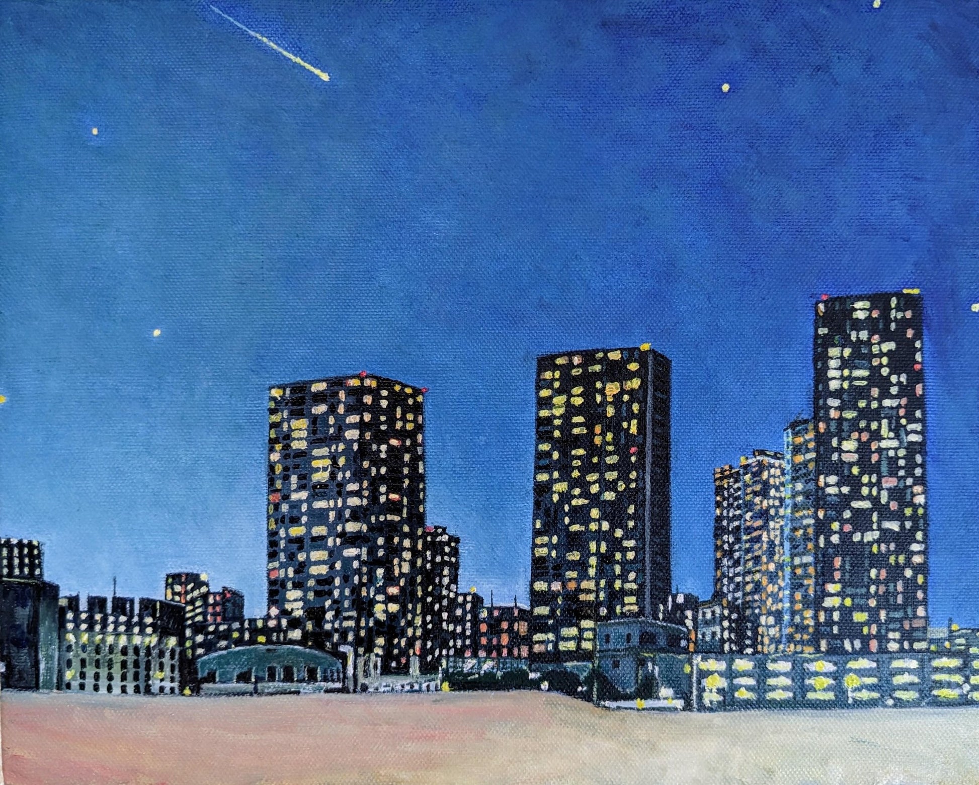 『東京の夜空(Night sky in Tokyo)』 - FROM ARTIST