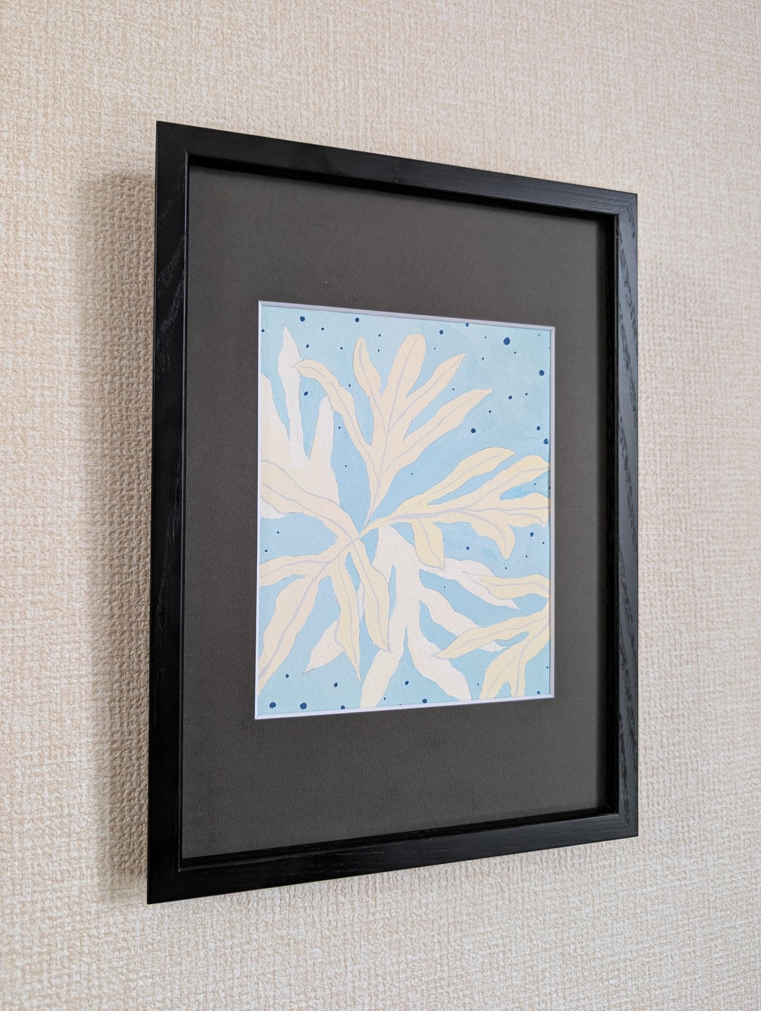 『Plants in blue』 - FROM ARTIST