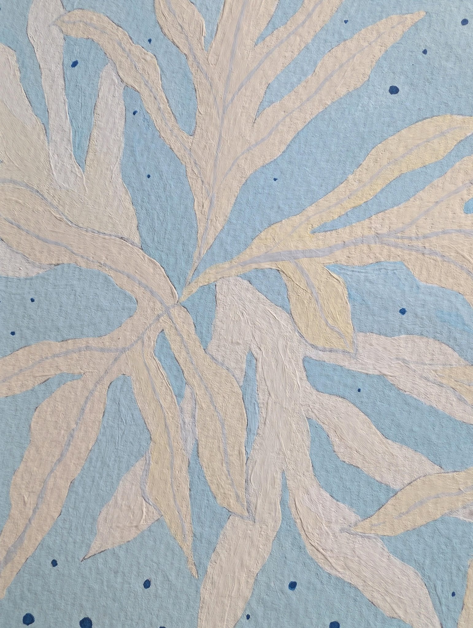 『Plants in blue』 - FROM ARTIST