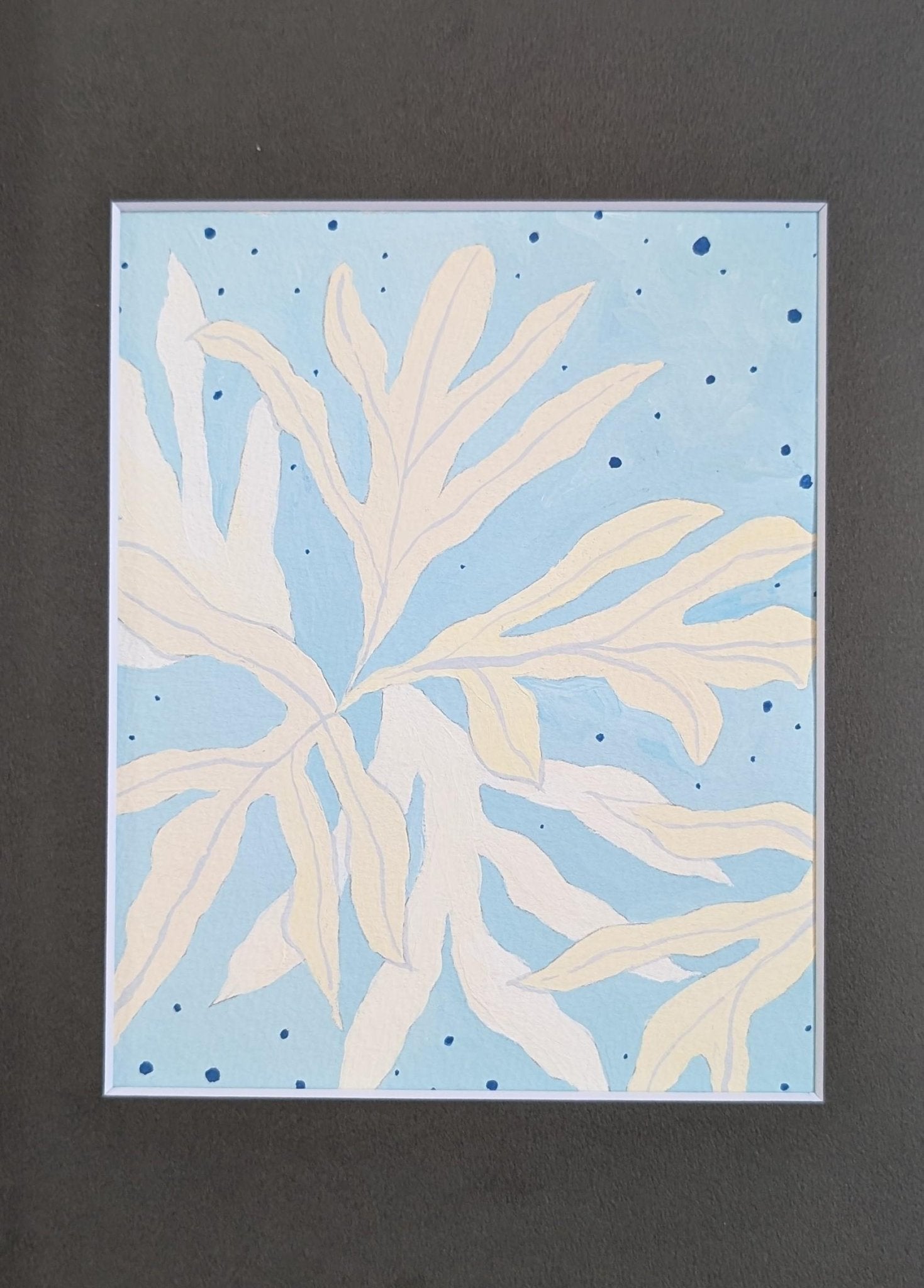 『Plants in blue』 - FROM ARTIST