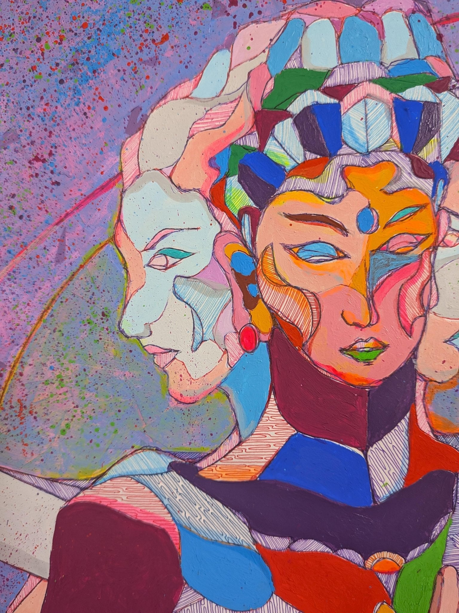 貼り絵 絵画の通販、購入ならFROM ARTIST/貼り合わせ