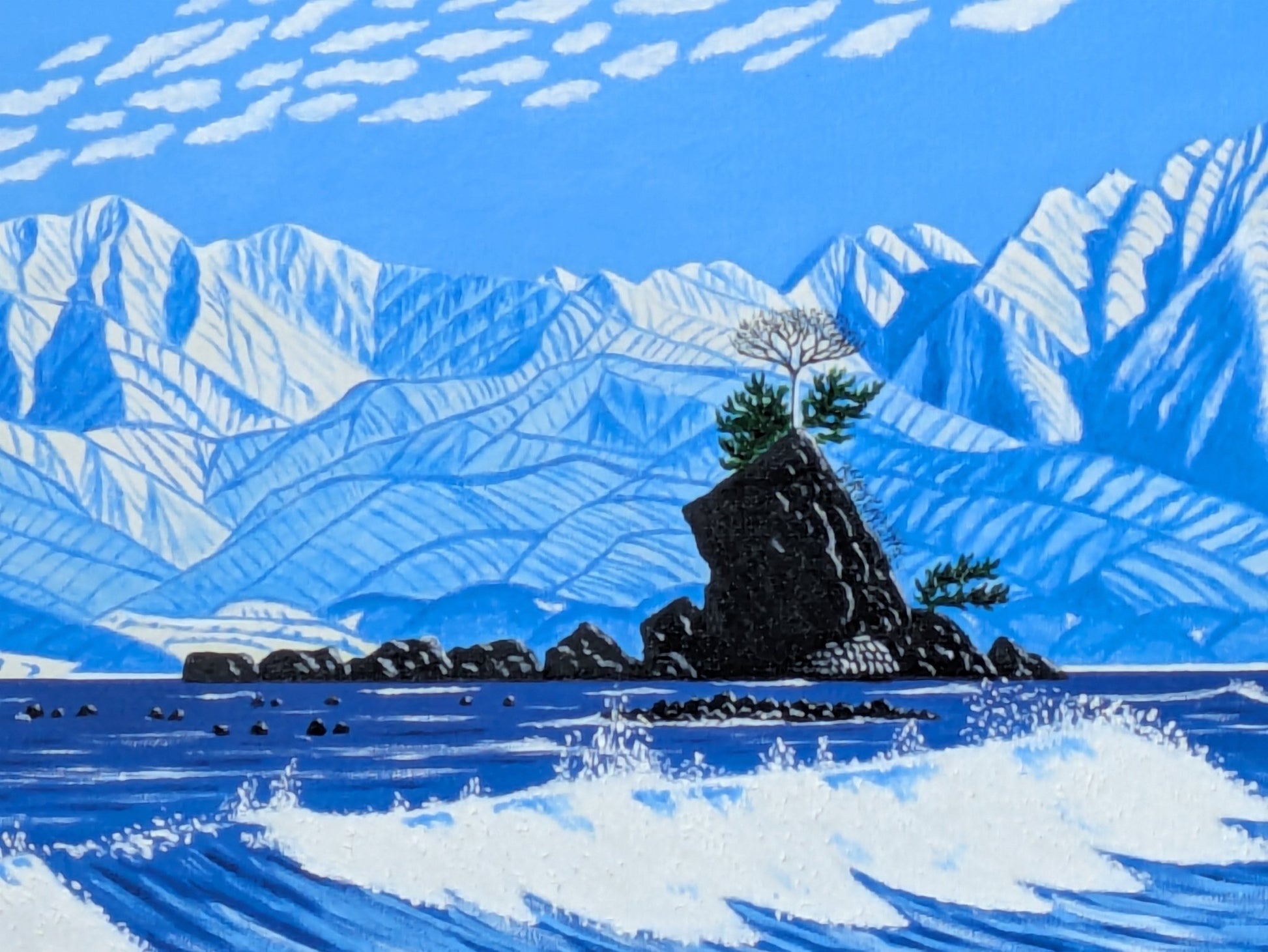 立山連峰と雨晴海岸 - FROM ARTIST