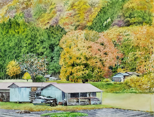 柿の木のある小屋 - FROM ARTIST