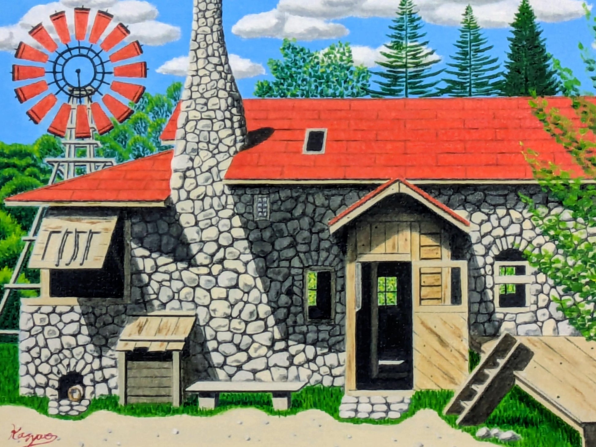 北の国から「五郎の作った石の家」Ⅲ - FROM ARTIST