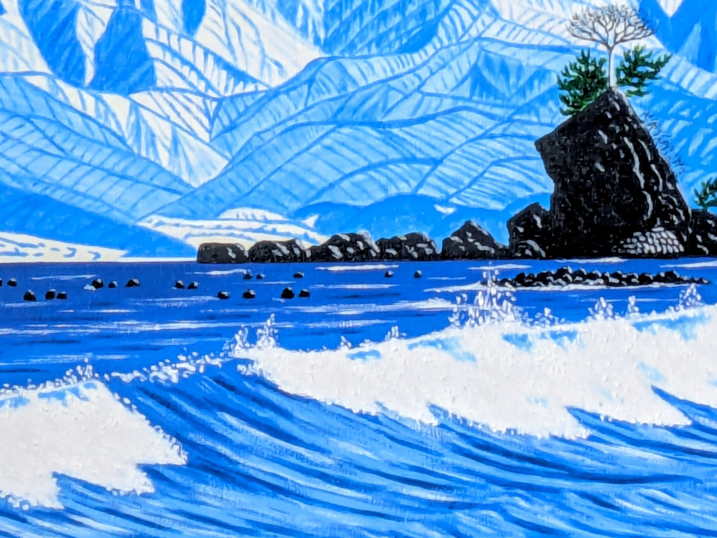 立山連峰と雨晴海岸 - FROM ARTIST