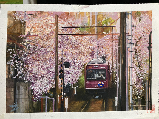 嵐電と桜 - FROM ARTIST