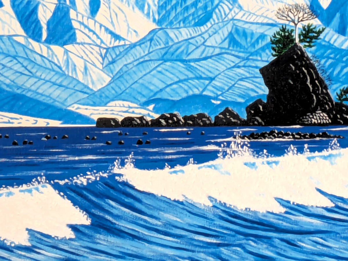 立山連峰と雨晴海岸 - FROM ARTIST