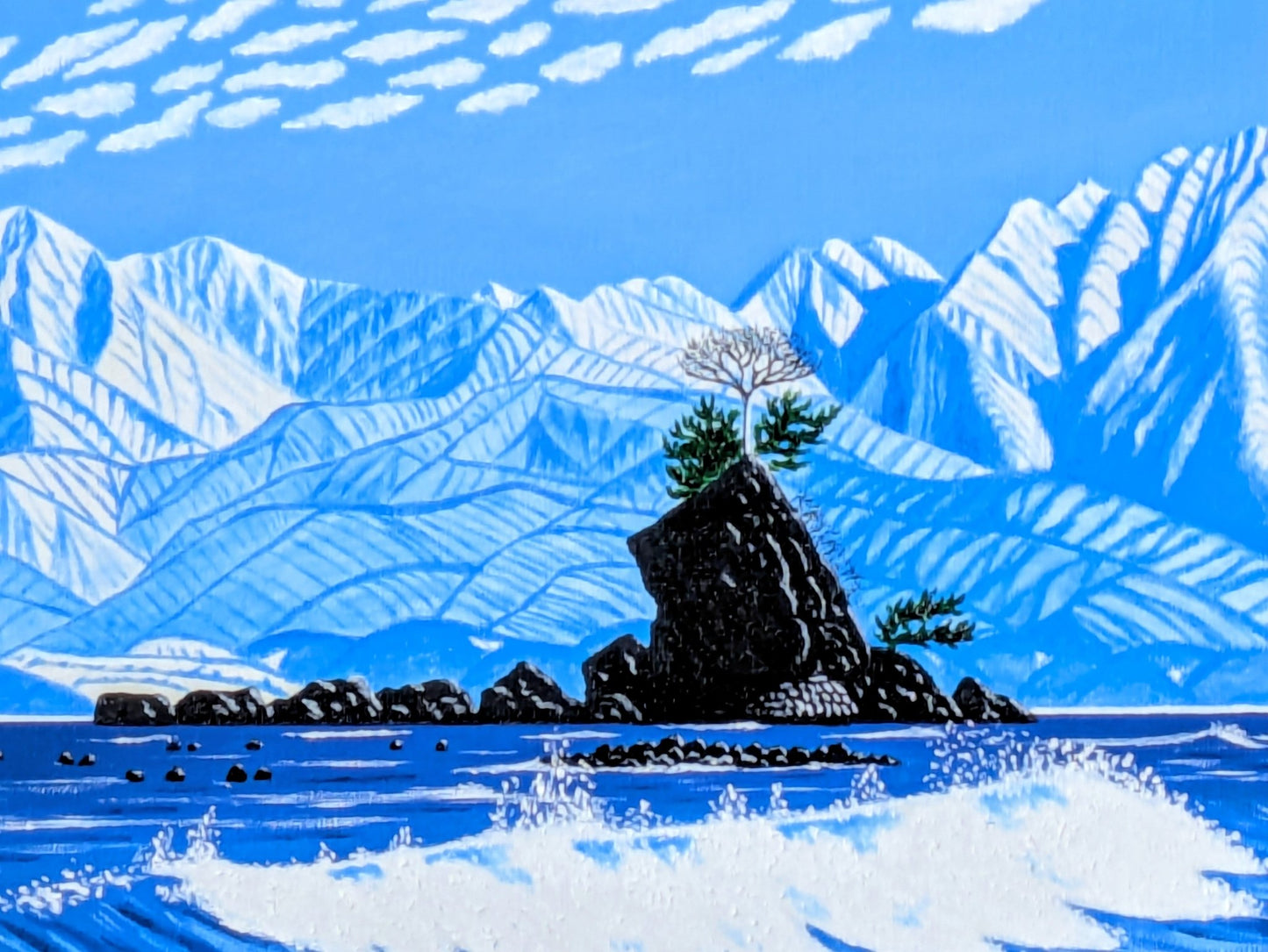 立山連峰と雨晴海岸 - FROM ARTIST