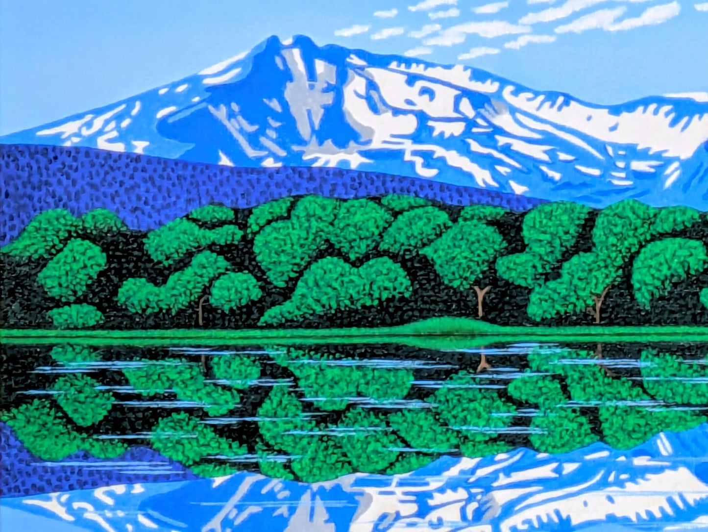 鳥海山と湖Ⅲ - FROM ARTIST