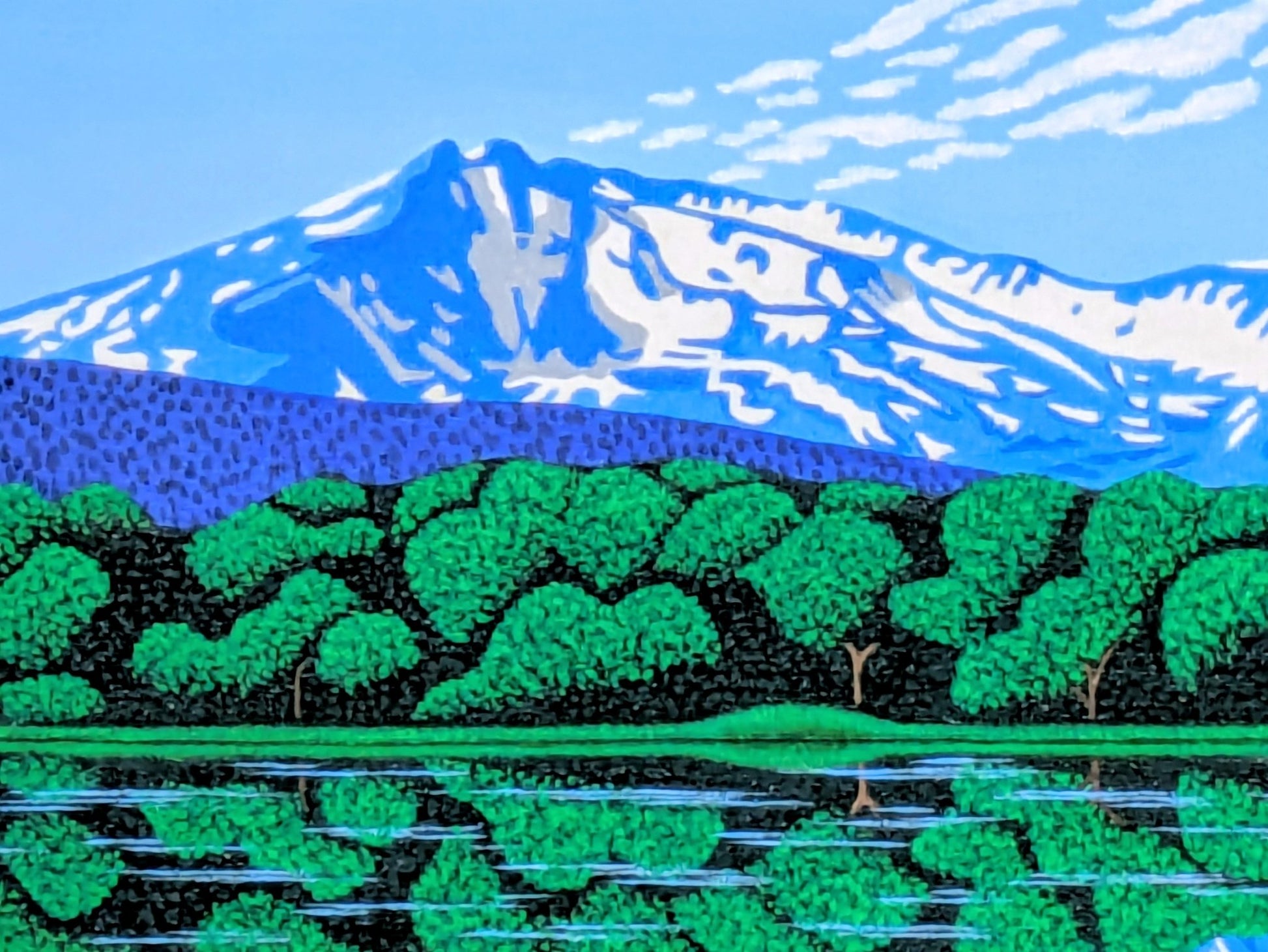 鳥海山と湖Ⅲ - FROM ARTIST