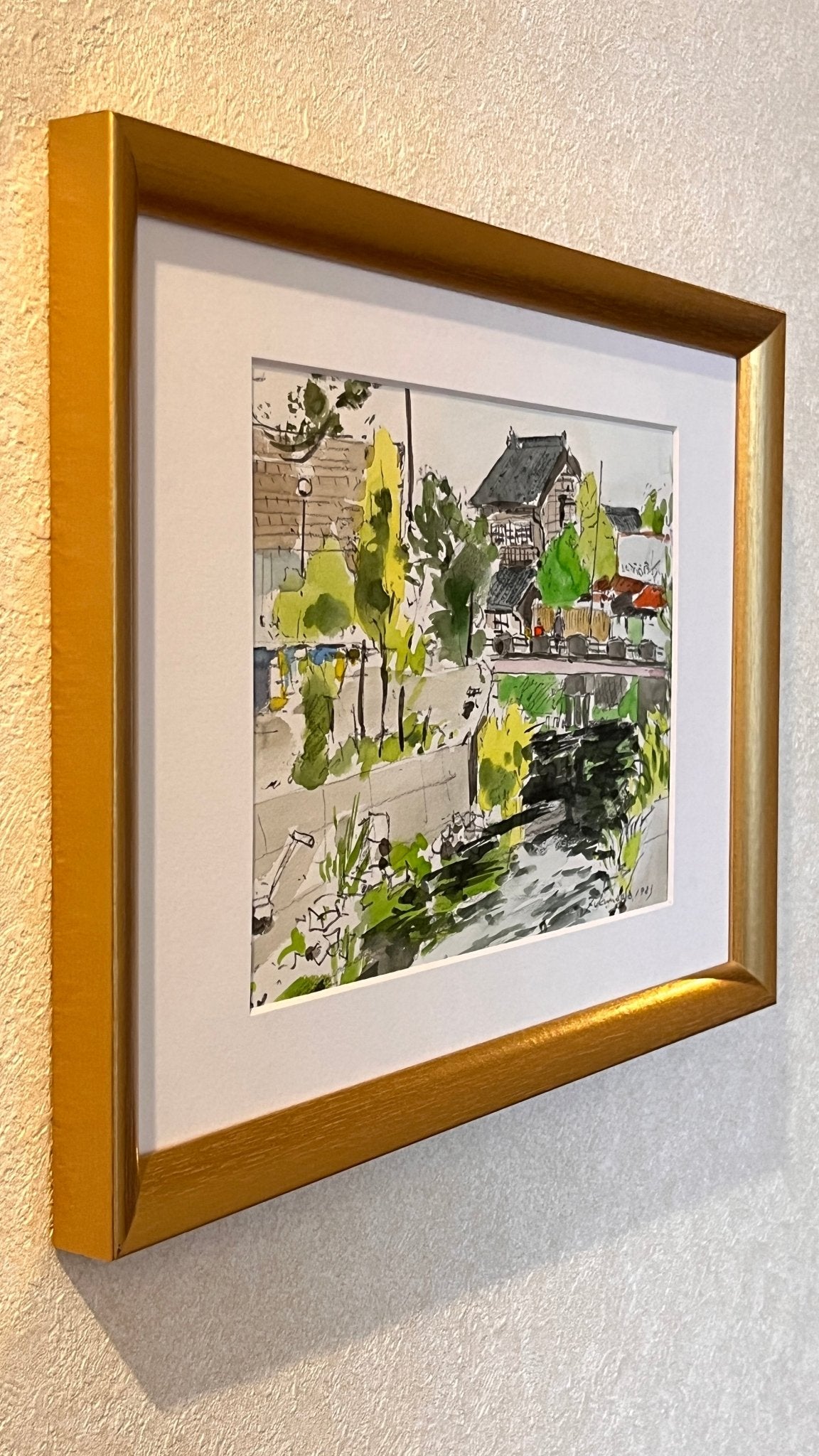 川の流れる町の風景 - FROM ARTIST