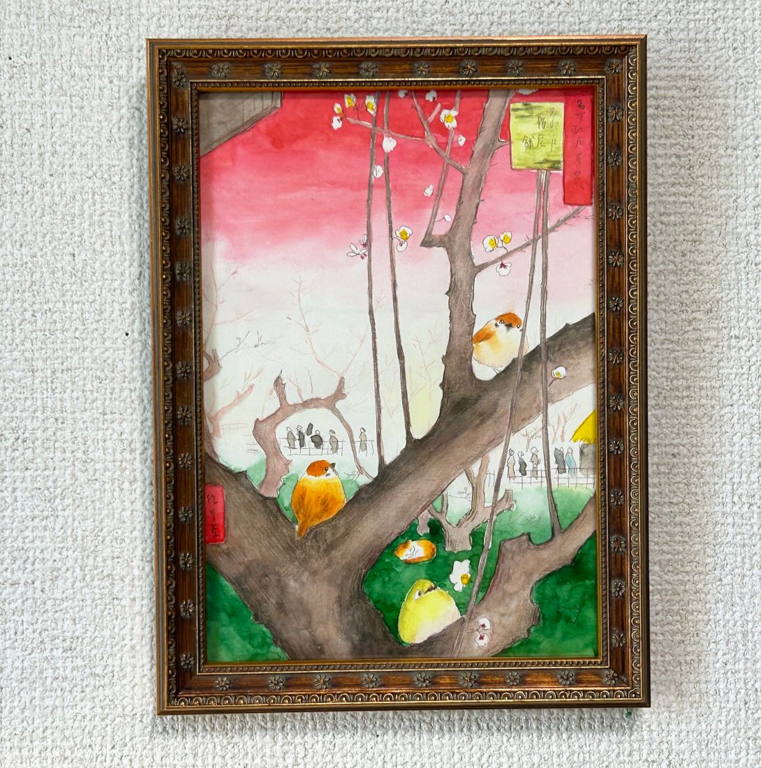 早春の梅の花と小鳥さん - FROM ARTIST