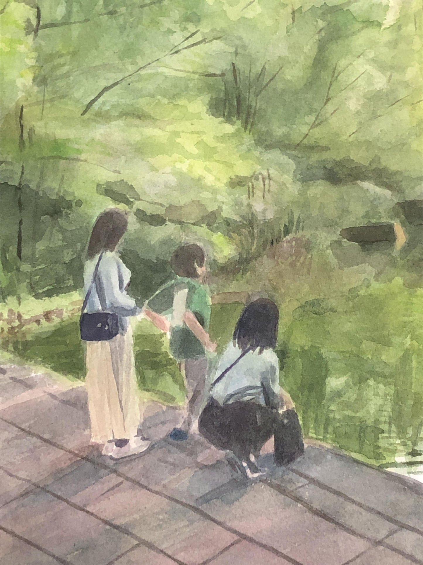 日本庭園を愉しむファミリー - FROM ARTIST