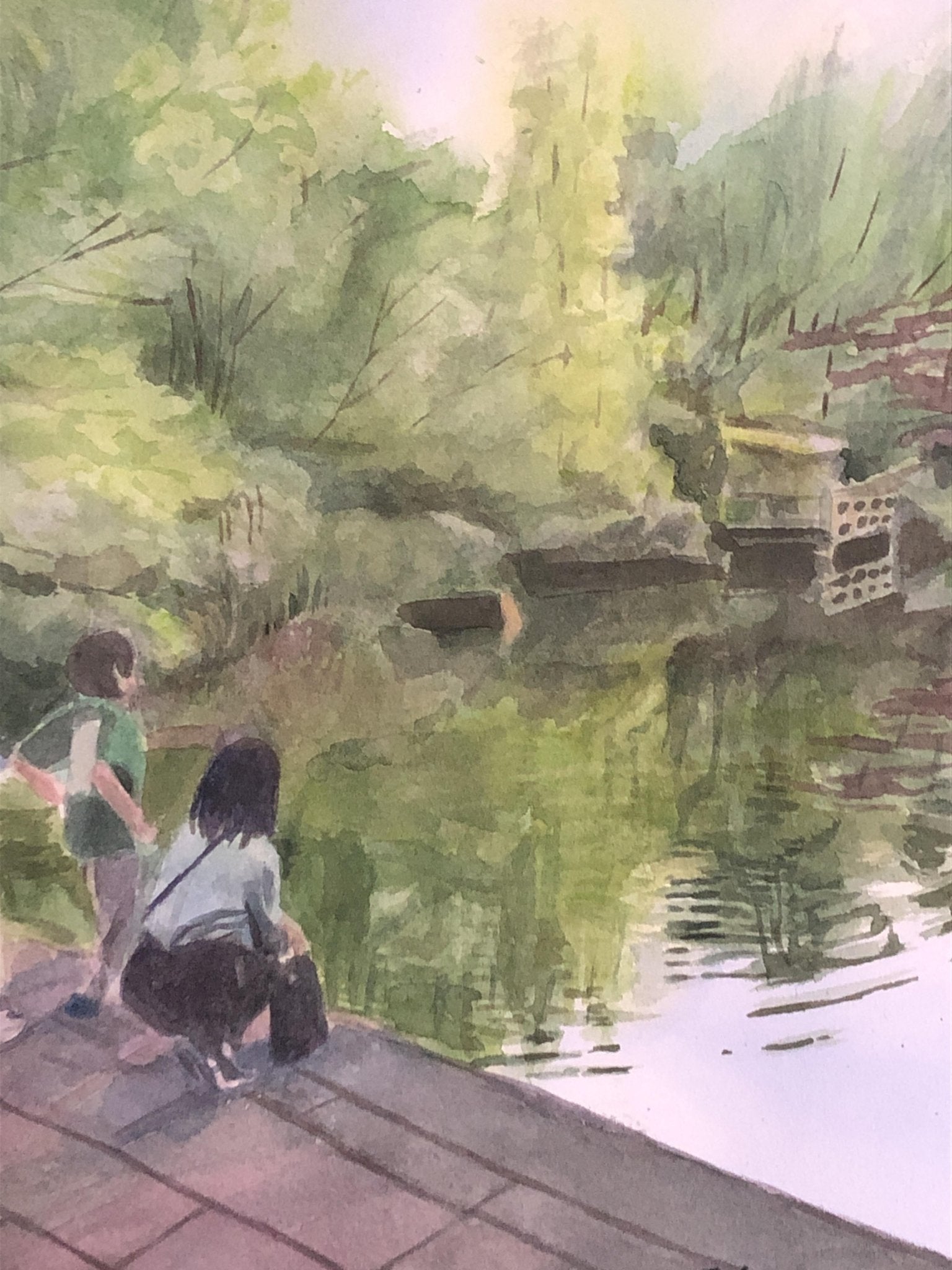 日本庭園を愉しむファミリー - FROM ARTIST