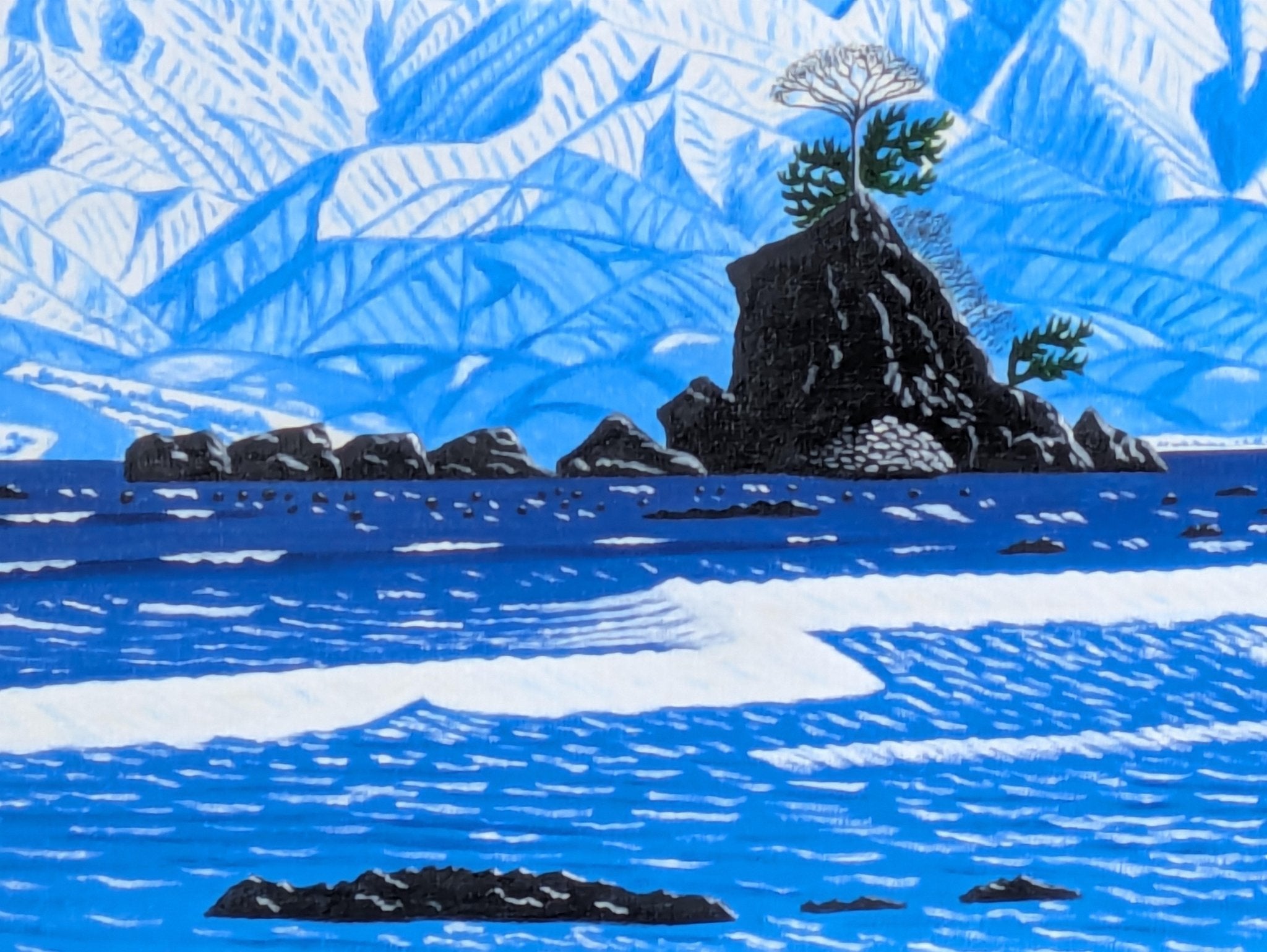 雨晴海岸の波 – FROM ARTIST