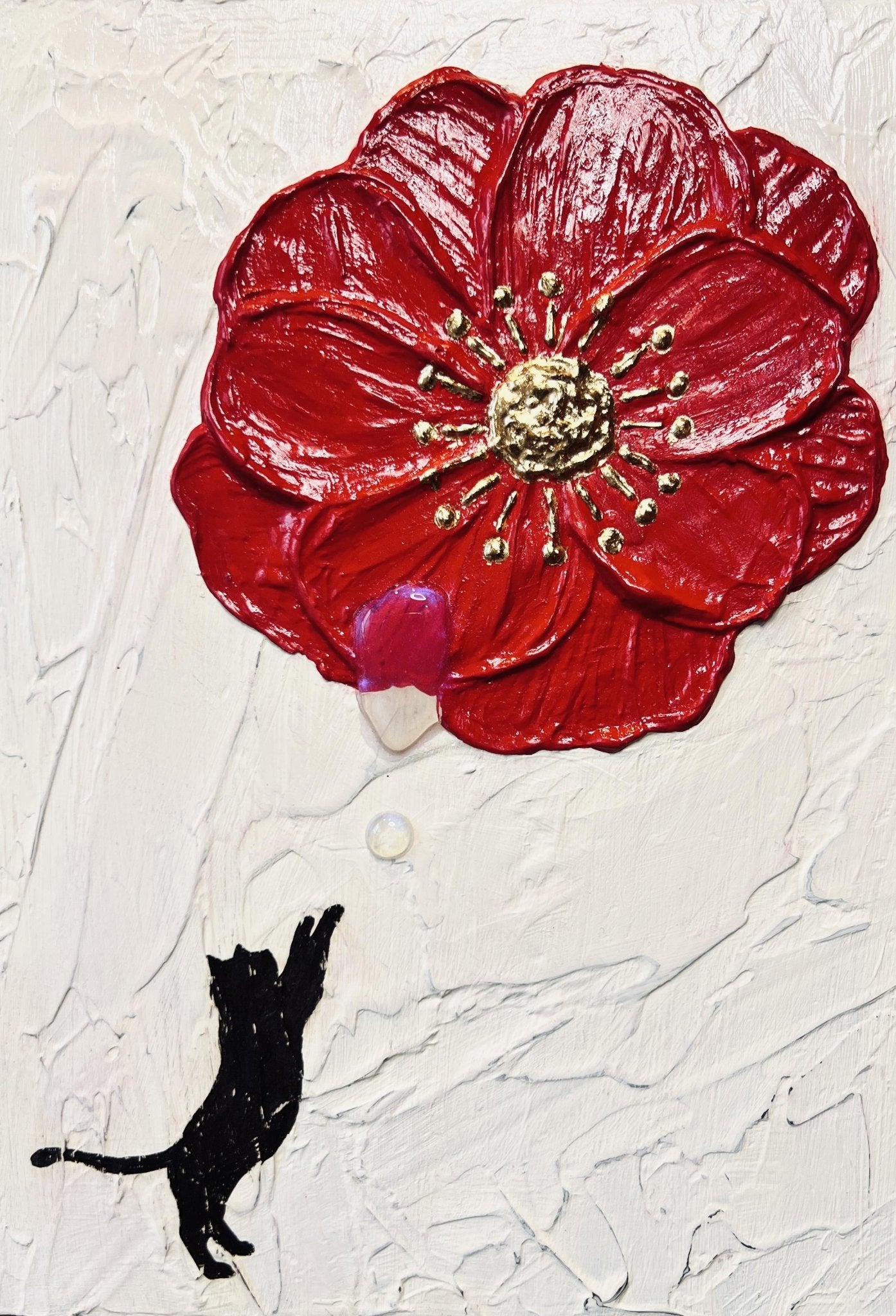 絵画の通販、購入ならFROM ARTIST/作品名:恋焦がれる猫/作家名:カスミラン