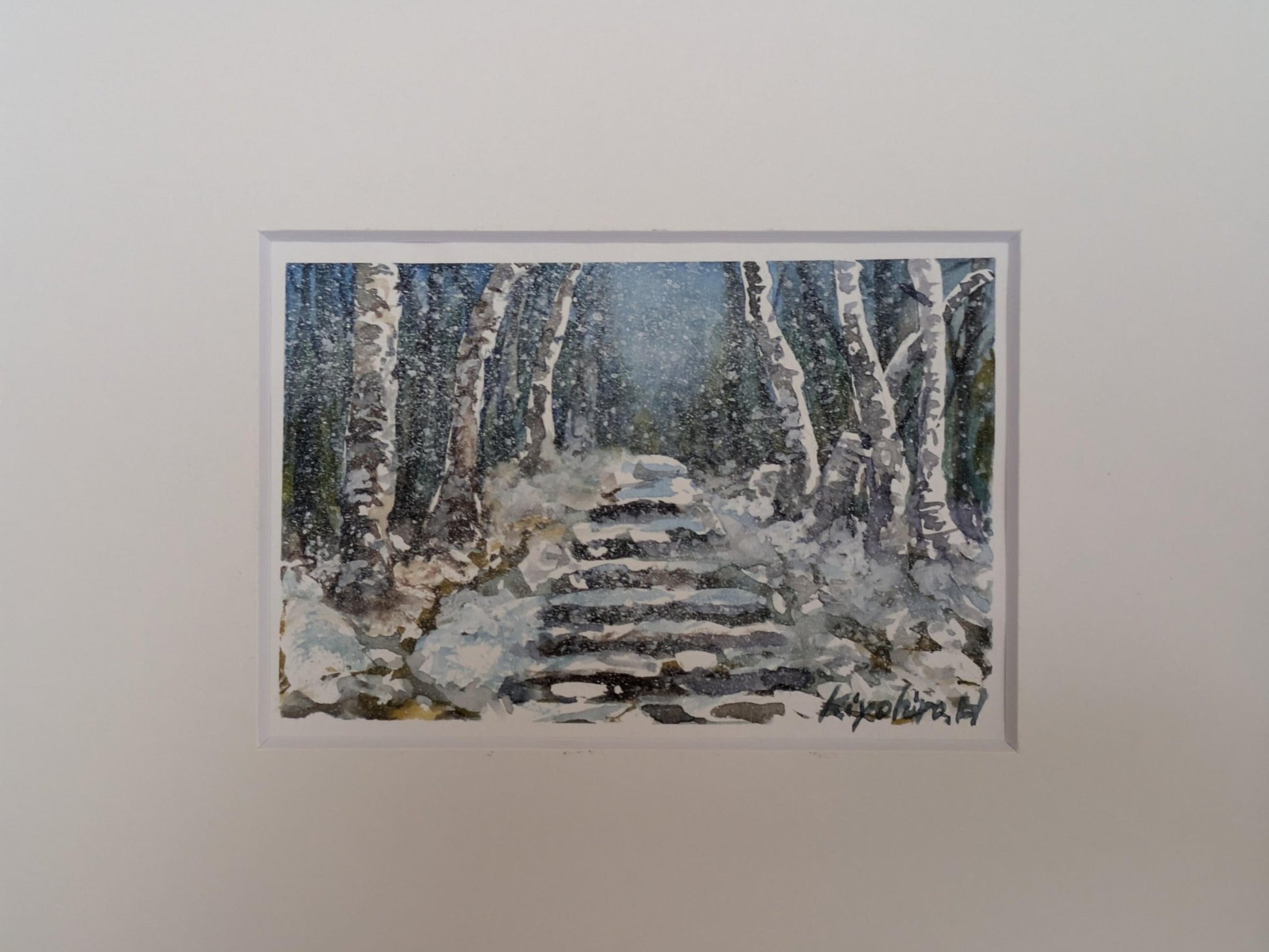 雪の遊歩道 - FROM ARTIST