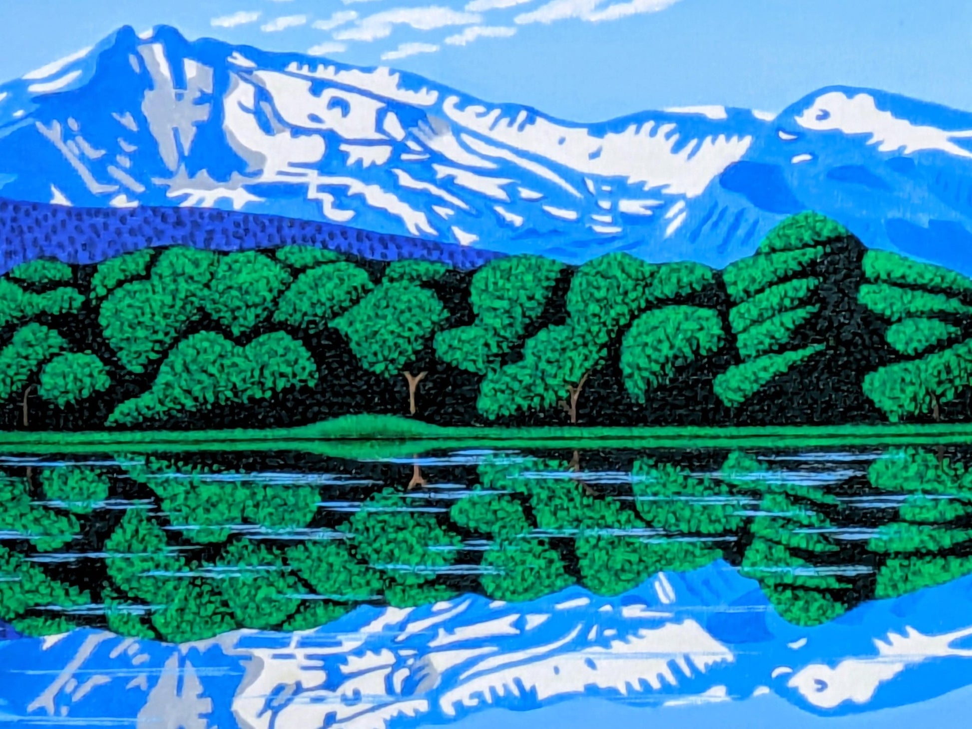鳥海山と湖Ⅲ - FROM ARTIST