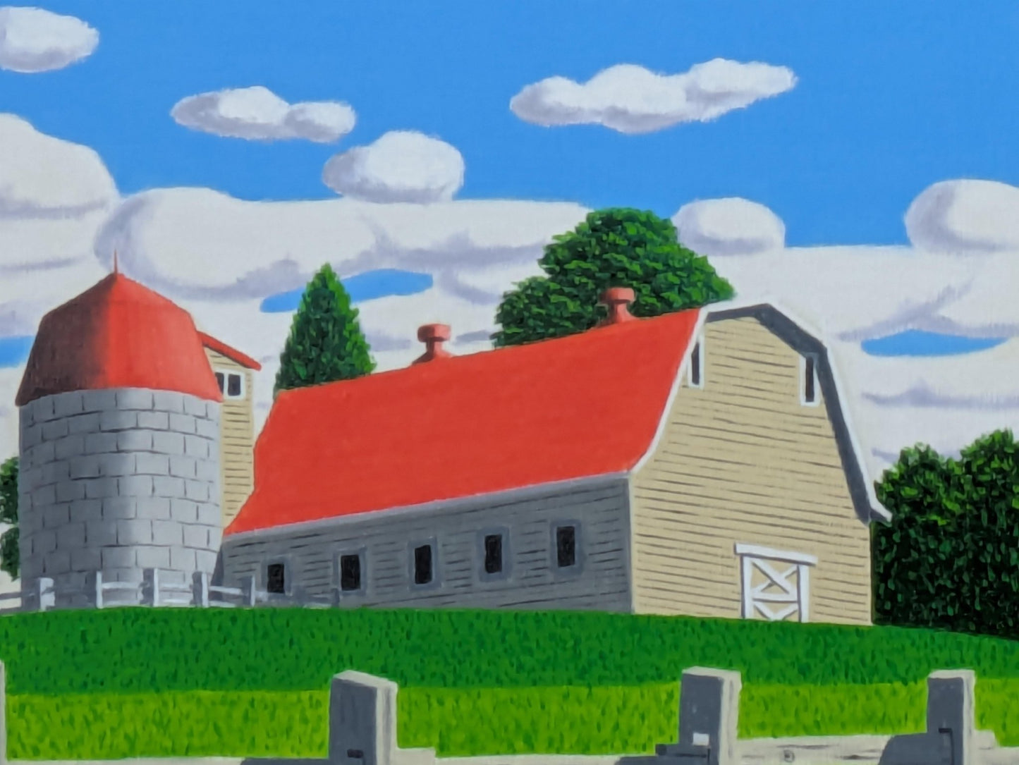 サイロのある牧場Ⅱ - FROM ARTIST