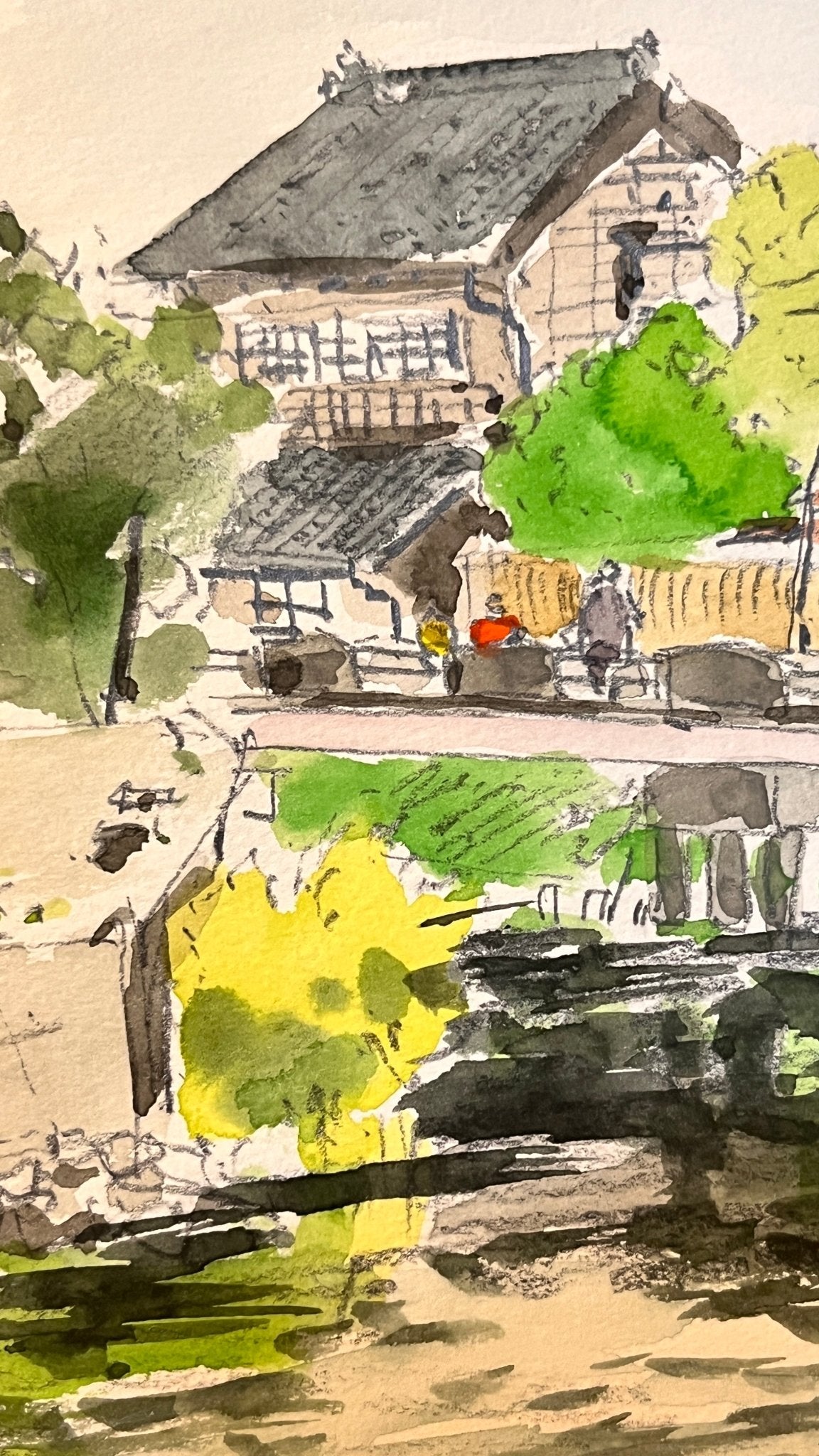 川の流れる町の風景 - FROM ARTIST