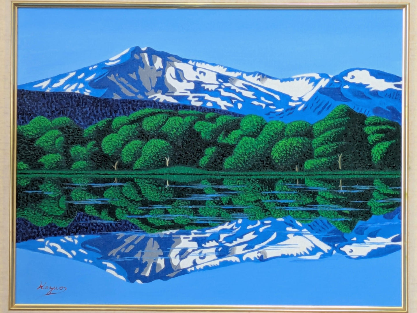 鳥海山と湖Ⅱ - FROM ARTIST