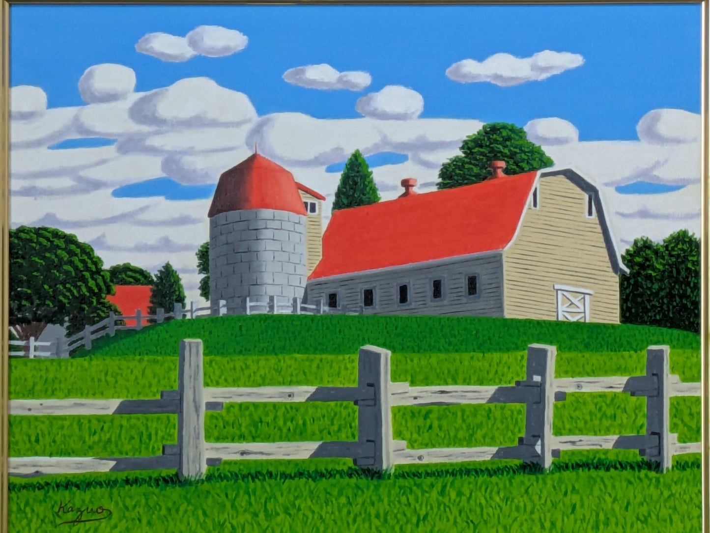 サイロのある牧場Ⅱ - FROM ARTIST