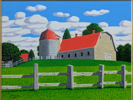 サイロのある牧場Ⅱ - FROM ARTIST